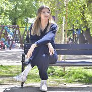 Catrin-Elena Ștefanov, jucătoarea de volei a celor de la CSM București și implicată în programul GO Scholarship susținut de BRD