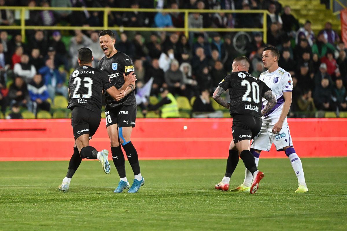 FC Argeș - Universitatea Craiova, în etapa 6 din play-off