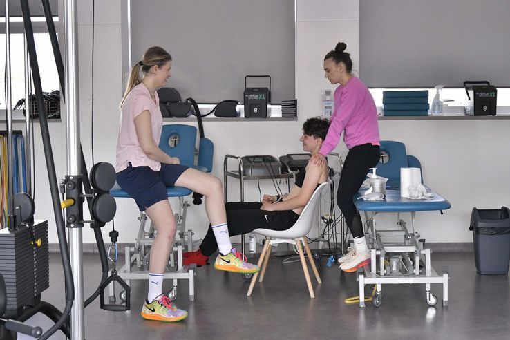 Catrin-Elena Ștefanov, jucătoarea de volei a celor de la CSM București și implicată în programul GO Scholarship susținut de BRD