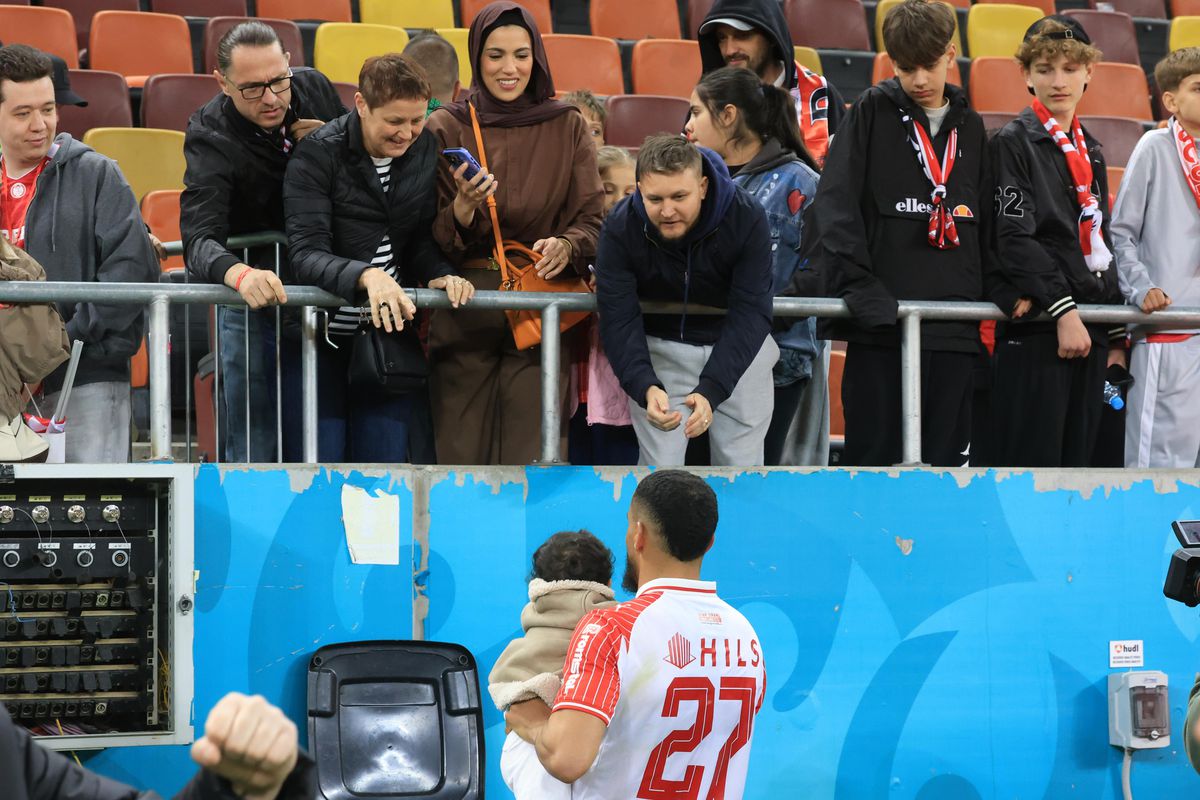 Imagini de la finalul meciului Dinamo - Rapid