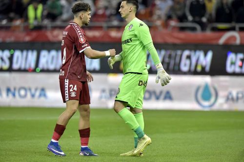 Marian Aioani s-a accidentat în Dinamo - Rapid // FOTO: GSP.ro