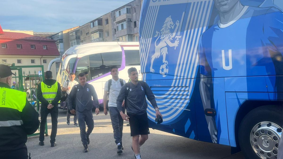 FC Argeș - Universitatea Craiova, imagini înaintea partidei