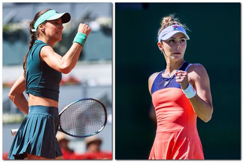 Sorana Cîrstea și Jaqueline Cristian la Madrid 2026 Montaj foto: Mutua Madrid Open, Imago Images