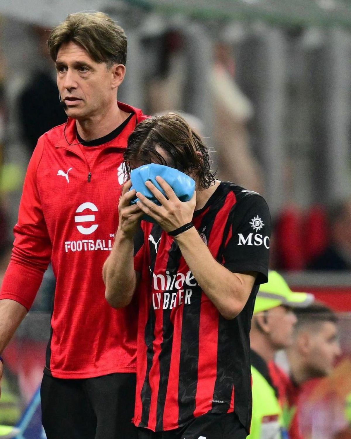 Luka Modric s-a ciocnit îngrozitor cu Manuel Locatelli în Milan - Juventus 0-0