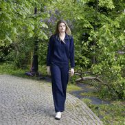 Catrin-Elena Ștefanov, jucătoarea de volei a celor de la CSM București și implicată în programul GO Scholarship susținut de BRD