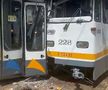 VIDEO Două tramvaie s-au ciocnit în București ­» 7 persoane rănite și 5 linii blocate, anunță STB. Primele imagini de la fața locului