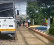 VIDEO Două tramvaie s-au ciocnit în București ­» 7 persoane rănite și 5 linii blocate, anunță STB. Primele imagini de la fața locului