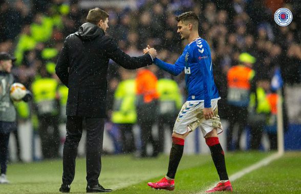 Ianis Hagi a fost anunțat oficial de Rangers! Prima reacție a „decarului” naționalei și a lui Gerrard