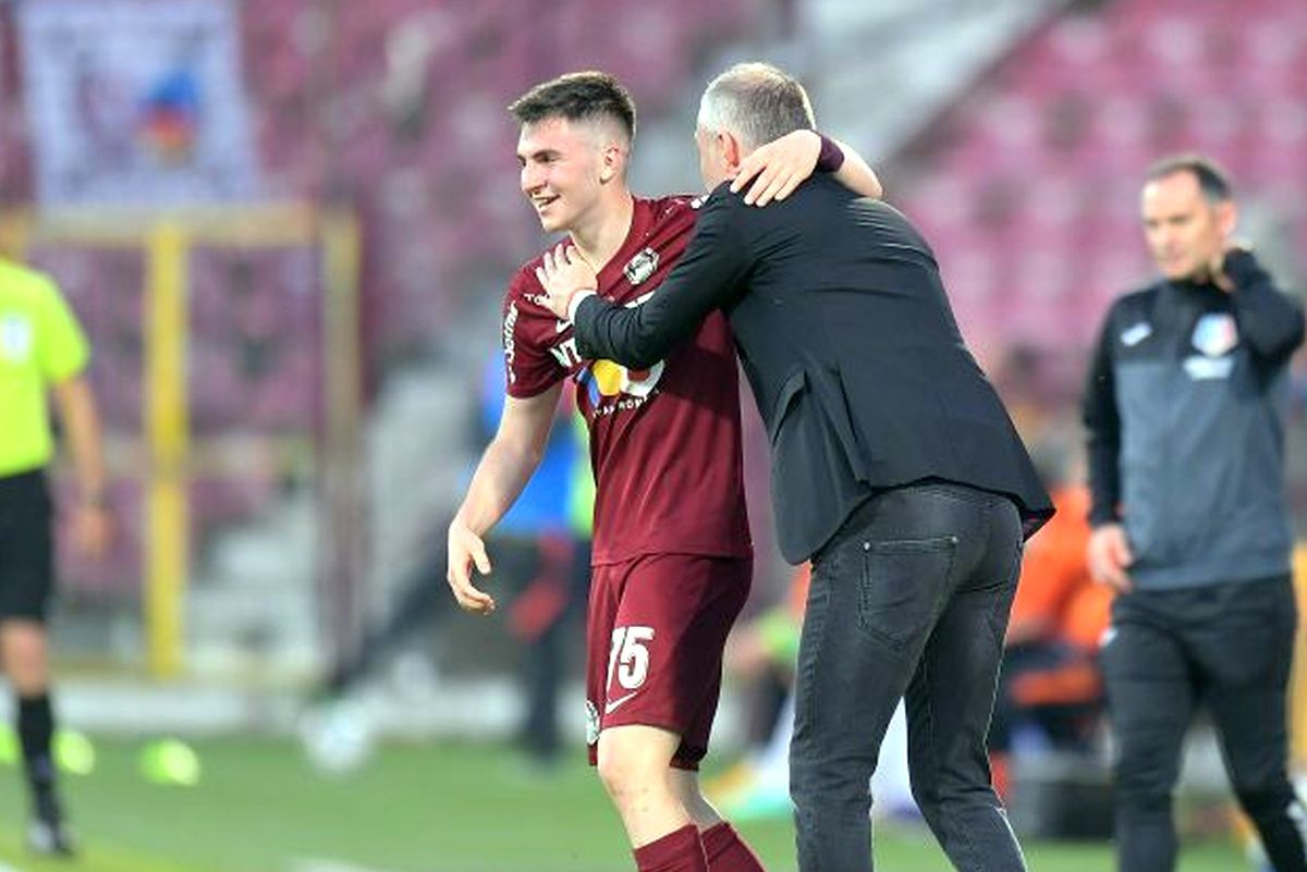 Puștiul Mihai Gîdea, interviu emoționant după primul gol la CFR Cluj: „S-a întâmplat să mai și plâng când eram scos devreme”