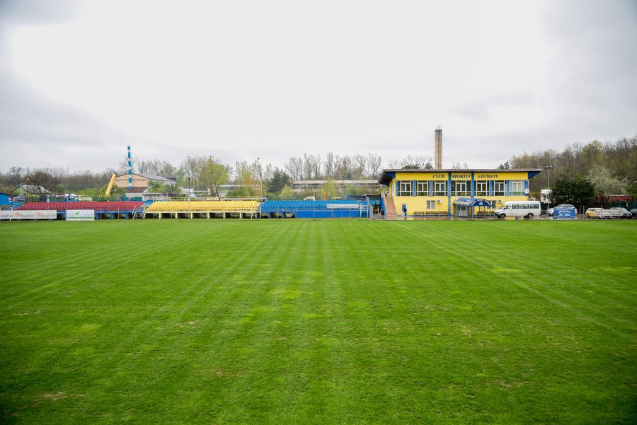 Arena din Afumați, pregătită să găzduiască meciul decisiv cu CSA Steaua FOTO: Facebook @csafumati Planurile celor de la CSA Steaua, date peste cap de anunțul Jandarmeriei » Ce se întâmplă la meciul decisiv cu Afumați