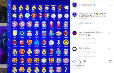 Pe cine a amintit UEFA drept câștigătoare a Cupei Campionilor din 1986, într-o postare care prefațează finala City - Chelsea