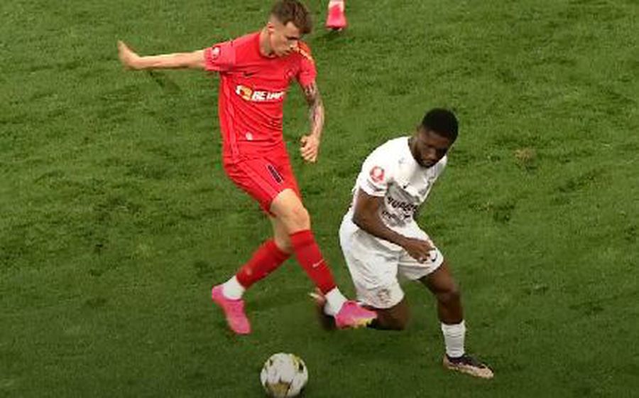 „Bad Boy” Tavi Popescu » ROȘU direct pentru un gest violent, la 5 minute după un gol superb