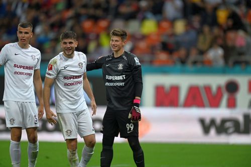 Cristi Ignat, Paul Iacob și Bogdan Ungureanu FCSB  - Rapid în etapa a 10-a, Play-off Superliga (foto: Raed Krishan/GSP)