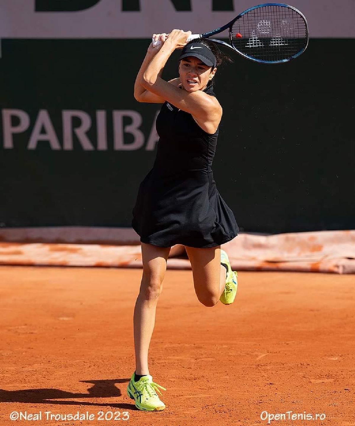 Miriam Bulgaru - momente și schițe la Roland Garros 2023