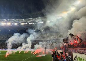 FCSB - Rapid, în pericol după ploaia de torțe și scandări rasiste » Cum au sfidat ultrașii anunțul crainicului