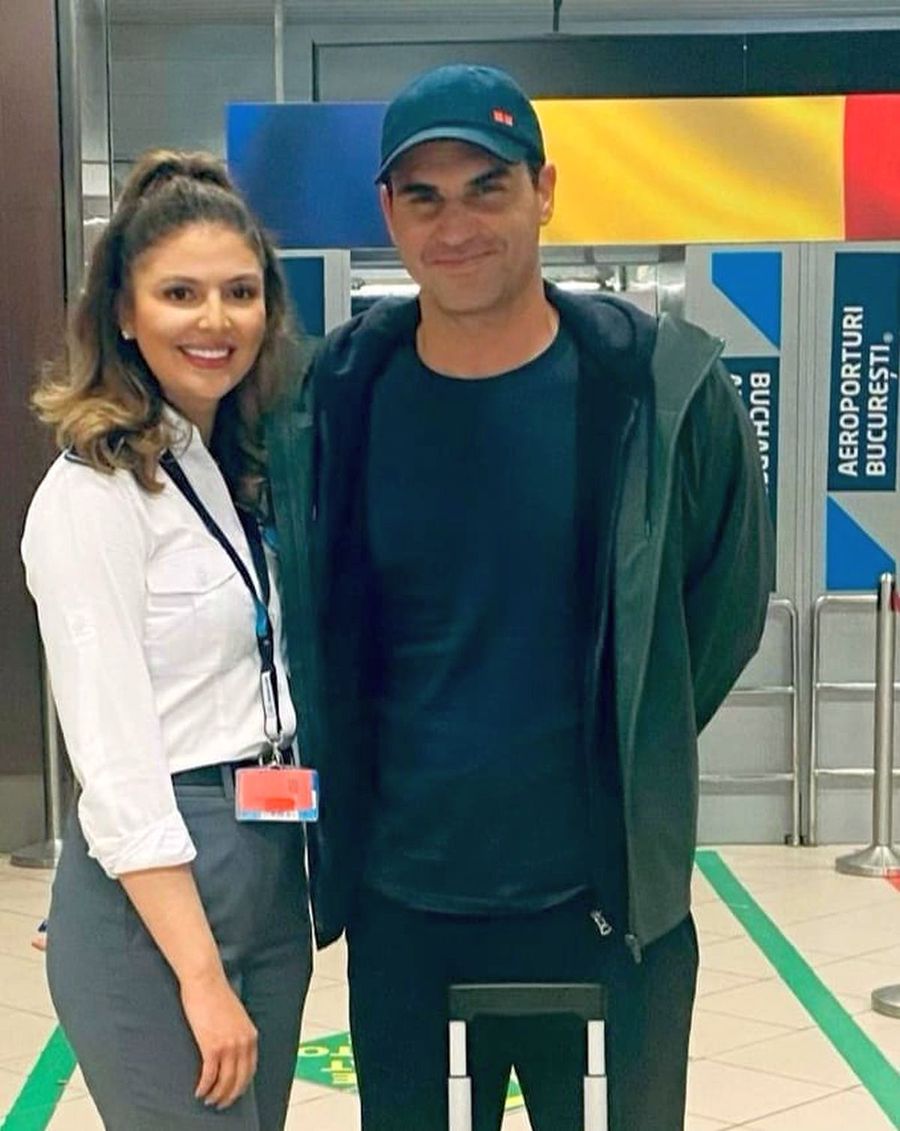 Sursă foto: Facebook @Poliția de Frontieră Română Roger Federer, vizită-surpriză în România » Motivul pentru care fostul mare tenismen a venit în țara noastră