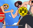 Arsenal și Borussia, aceeași mâncare de pește