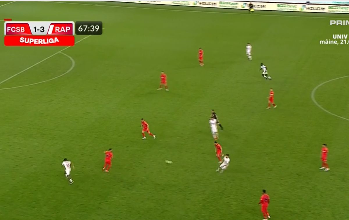 Se pricepe Gigi! Jucătorul care abia și-a prelungit contractul cu FCSB a fost DEZASTRUOS în rușinea cu Rapid