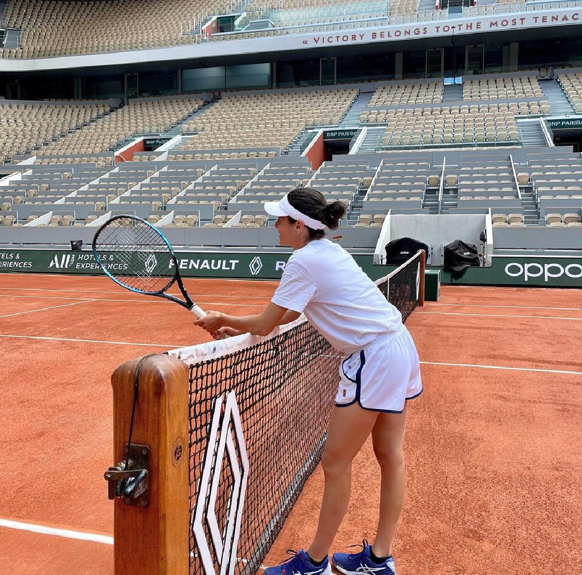 Miriam Bulgaru - momente și schițe la Roland Garros 2023