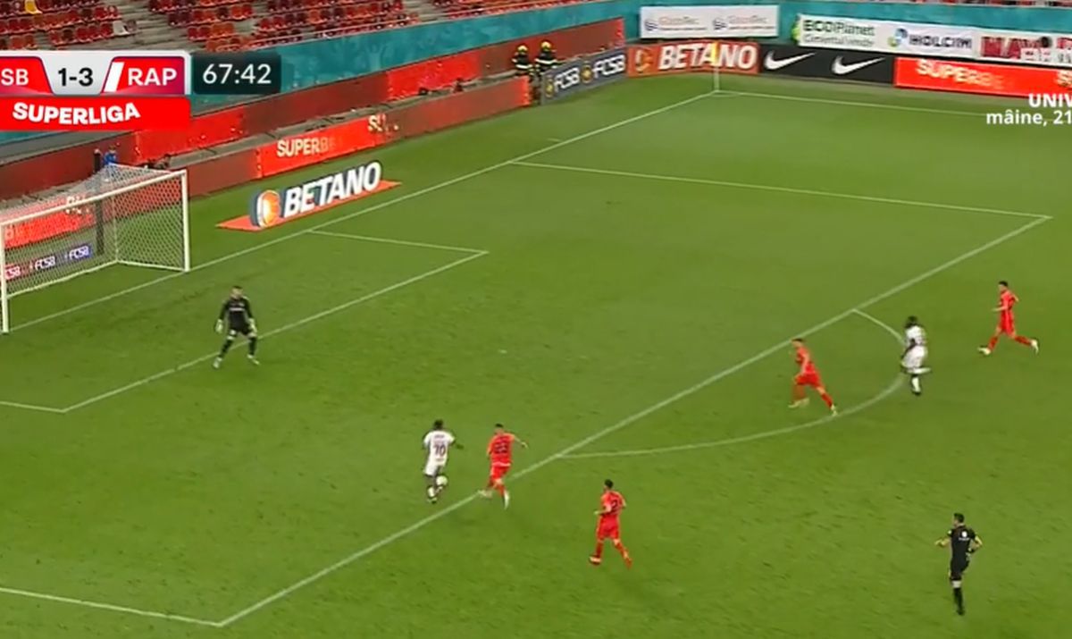 Se pricepe Gigi! Jucătorul care abia și-a prelungit contractul cu FCSB a fost DEZASTRUOS în rușinea cu Rapid