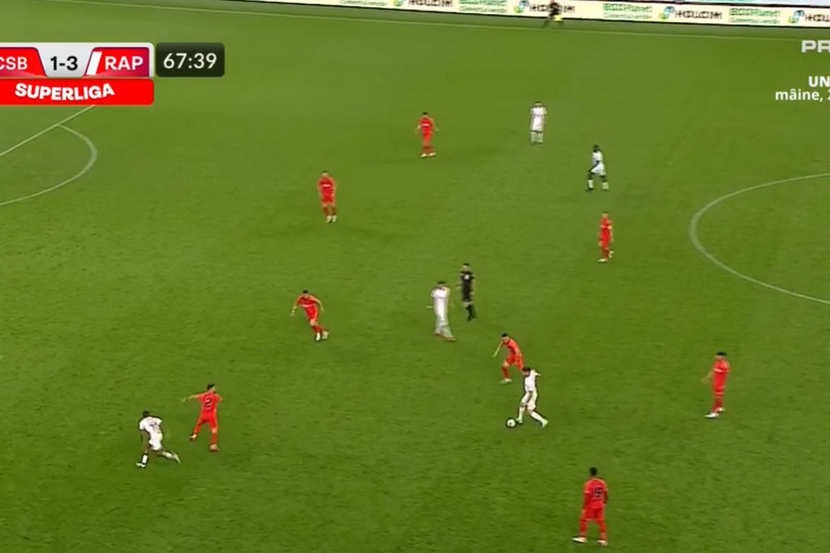 Se pricepe Gigi! Jucătorul care abia și-a prelungit contractul cu FCSB a fost DEZASTRUOS în rușinea cu Rapid