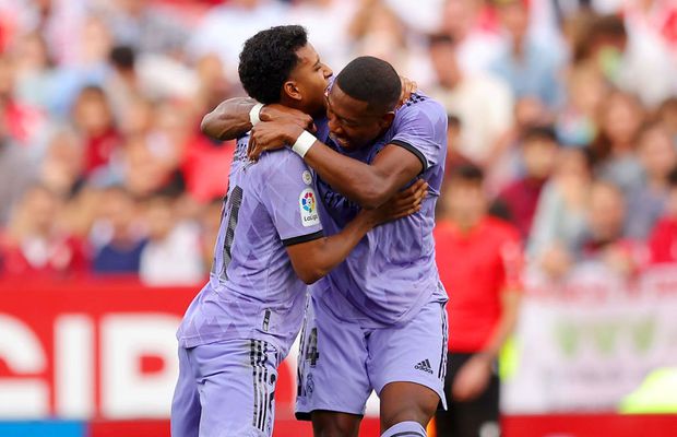 Rodrygo a făcut spectacol cu Sevilla și Real Madrid s-a impus la limită
