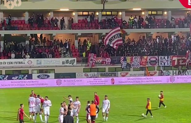 Ce s-a întâmplat pe gazon imediat după Csikszereda - Dinamo » Momente uluitoare la Miercurea Ciuc: „Plecați cu toții, lăsați-ne!”