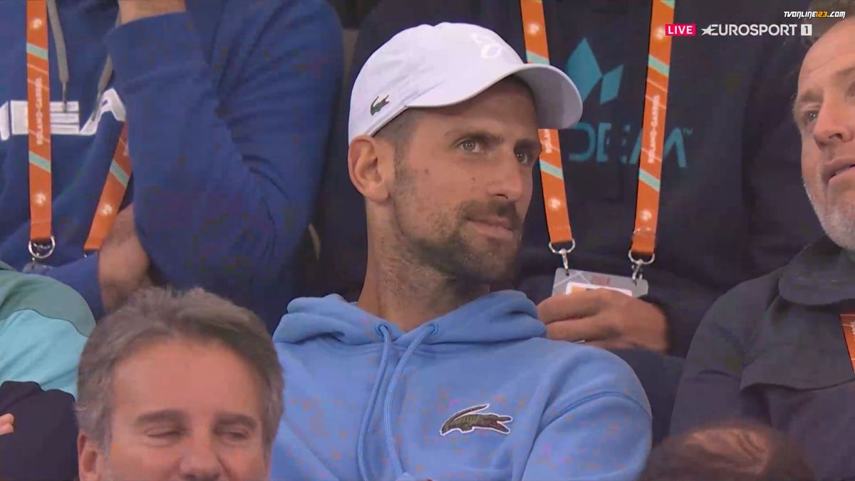 Moment inedit la Roland Garros: Novak Djokovic și Carlos Alcaraz, în tribune la meciul Zverev - Nadal