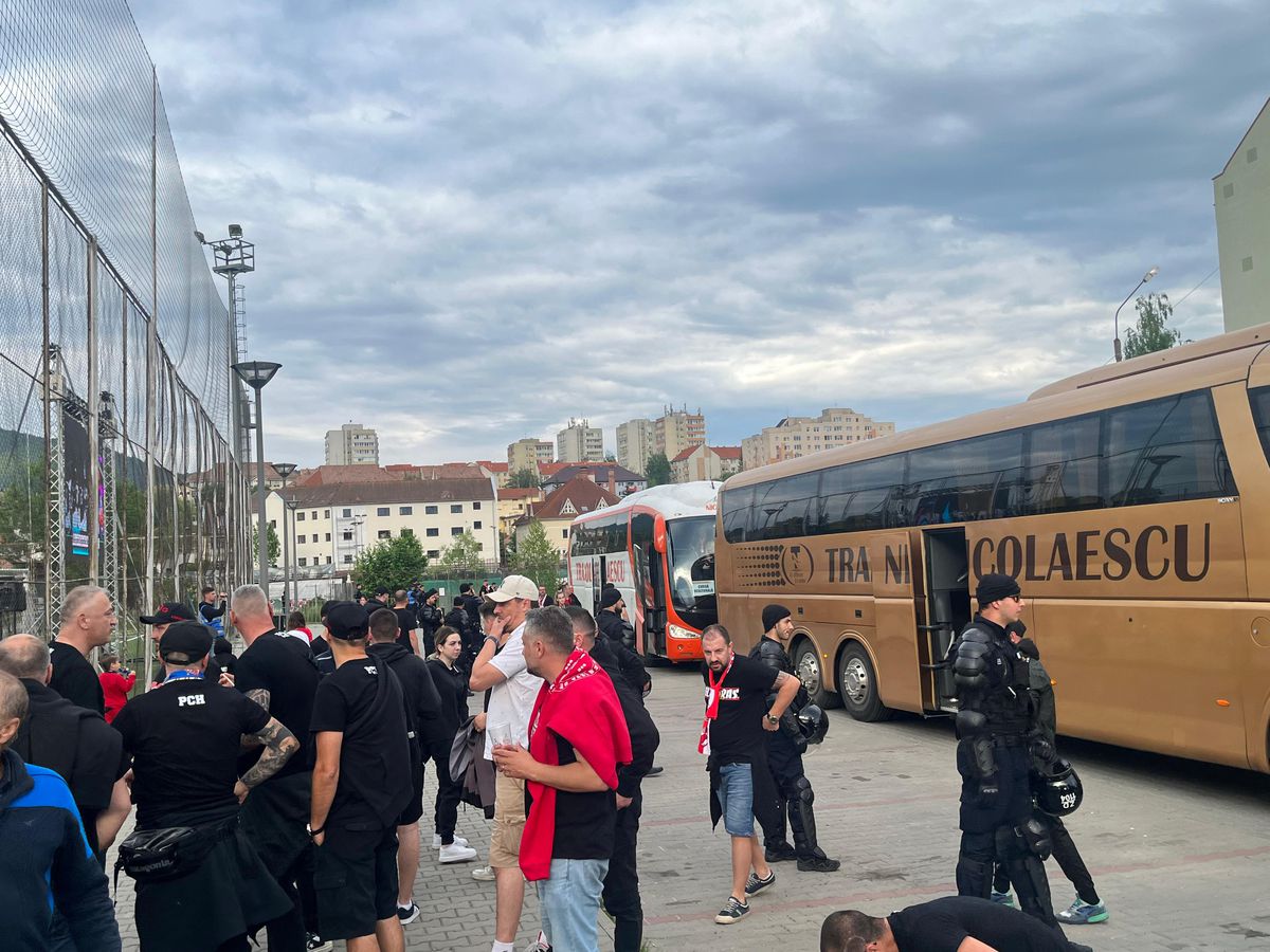 Csikszereda - Dinamo, imagini înainte de meci