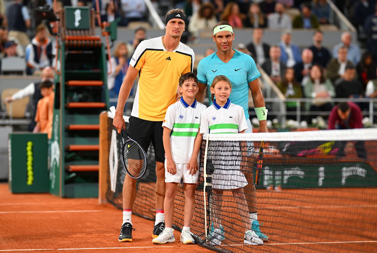 Alexander Zverev – Rafael Nadal, în turul 1 la Roland Garros