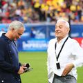 Giovanni Becali și Jose Mourinho, pe gazonul Arenei Naționale