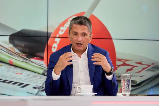 Răzvan Lucescu, la emisiunea „Prietenii lui Ovidiu” Foto: Ionuț Iordache