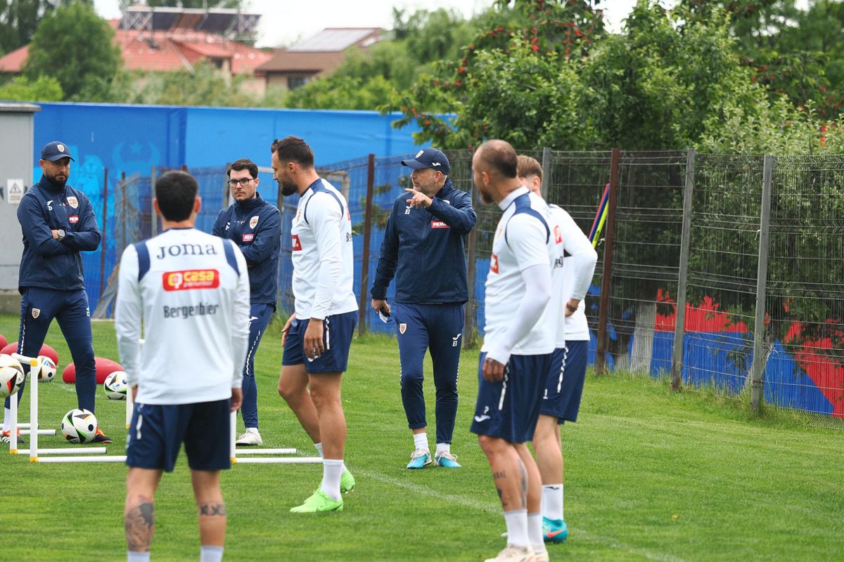 Cum a apărut Nicolae Stanciu la Mogoșoaia, înainte de EURO 2024 » Imagini de la antrenamentul României de azi