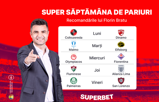Florin Bratu dă ora exactă în Supersăptămâna de pariuri