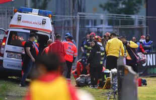 Momente de panică la Miercurea Ciuc » Ambulanța a transportat de urgență la spital un fan Dinamo + toate detaliile