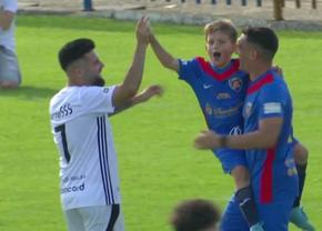 Aayan Keșeru e „micul Messi” » Puștiul lui Claudiu a făcut show la un meci caritabil la Oradea: „Avem viitor în fotbal!”