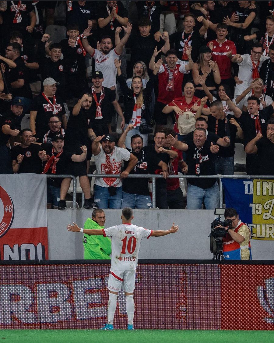 Cătălin Cîrjan a îmbrăcat tricoul lui Dinamo în sezonul 2024-2025. FOTO: Facebook @Catalin Cirjan Mesaj tăios la un an de la plecarea de la Rapid: „Primul sezon în care am simțit ce înseamnă fotbalul profesionist!”