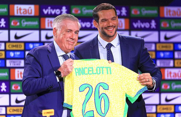 Carlo Ancelotti a anunțat primul lui lot ca selecționer al Braziliei și dacă se bazează pe Neymar: „I-am explicat”