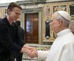 Scott McTominay, cel mai bun jucător al sezonului în Serie A, a fost binecuântat pe Papa Leon al XIV-lea / Foto: Imago