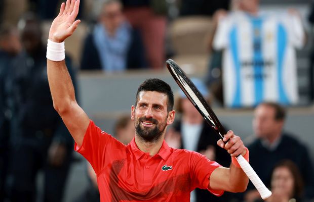 Novak Djokovic, victorie la pas în primul tur de la Roland Garros: „Sunt fericit cu modul în care am evoluat”