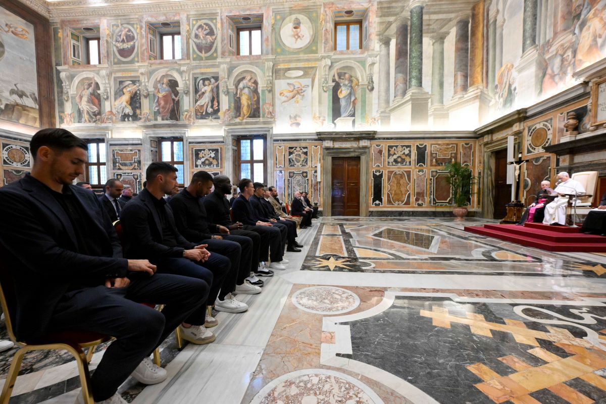 Papa Leon i-a primit la Vatican pe campionii de la Napoli:  „Nu ați vrut să aplaudați că a scris presa”