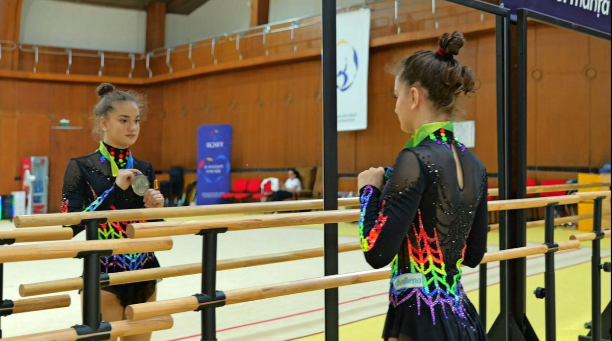 Amalia Lică, vicecampioană mondială la gimnastică ritmică, prima invitată la GSP U21