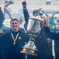 Paul Anton a celebrat deunăzi câștigarea titlului cu Gyor în Ungaria
Foto Instagram personal