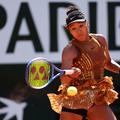 Naomi Osaka în acțiune la Roalnd Garros FOTO Guliver/GettyImages