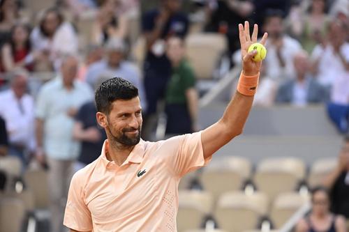 Novak Djokovic devine jucătorul cu cele mai multe meciuri jucate la un turneu de Grand Slam / foto: Imago Images