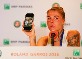 Oleksandra Oliynykova a obținut prima victorie la un turneu de Mare Șlem și a condamnat din nou tăcerea din circuit cu privire la războiul din Ucraina: „Este inacceptabil”