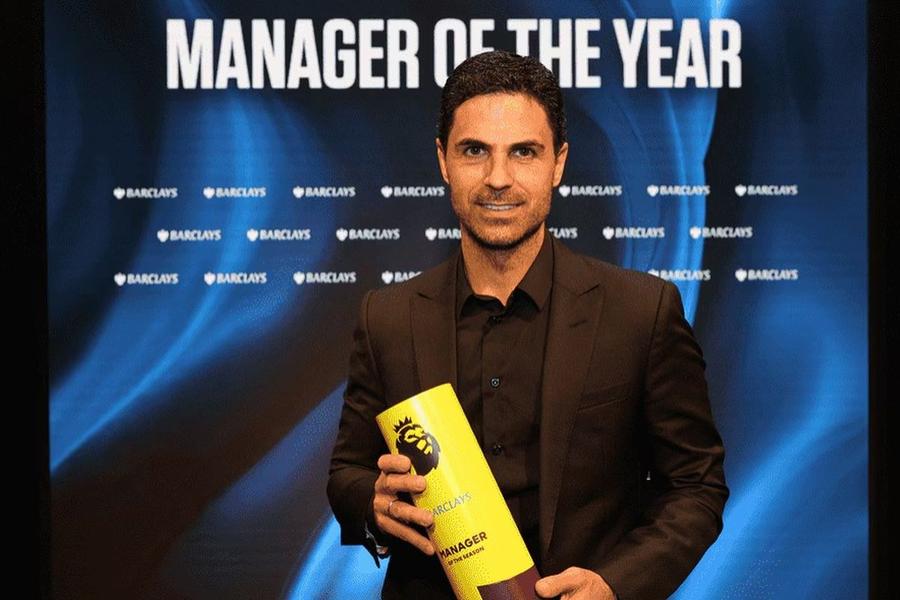 Mikel Arteta, antrenorul anului în Premier League / foto: arsenal.com Mikel Arteta, desemnat cel mai bun antrenor din Premier League