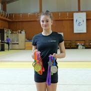 Amalia Lică, vicecampioană mondială la gimnastică ritmică, prima invitată la GSP U21