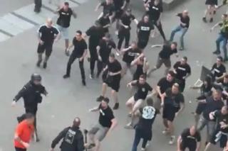 Scene violente în Leipzig înaintea finalei Conference League » Bătaie cu scaune în centrul orașului