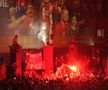 Fanii lui Liverpool au sărbătorit cu fast istoricul titlu câștigat după 30 de ani. foto: Guliver/Getty Images